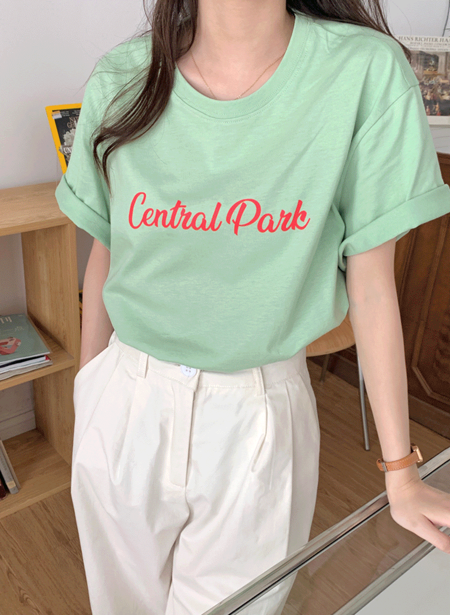 [만원의행복] 센트럴 루즈핏 반팔 티셔츠